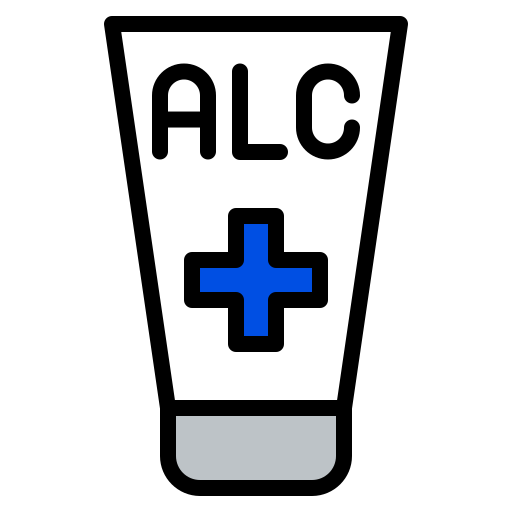 Tube, hygiene, sanitizer, alcohol, coronavirus, disinfectant, corona icon