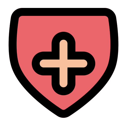 Immune, shield, covid icon
