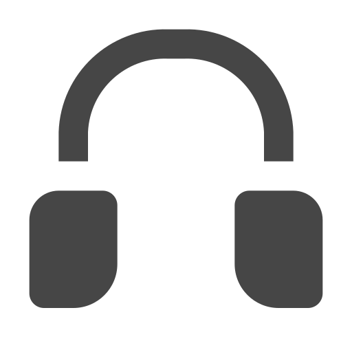 Earphones, headphones, headset, music, audio, multimedia, sound icon