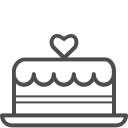 Cake,Dessert,Valenticons,Valentine,Heart,Sweet,Valentines