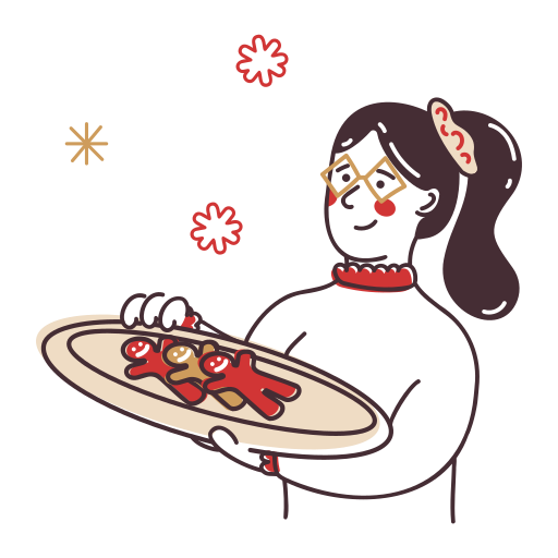 Christmas, cookies, winter, xmas, decoration, gift, present icon