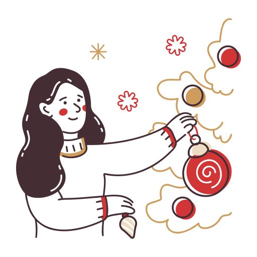 Christmas, tree, winter, xmas, holiday, decoration, gift icon