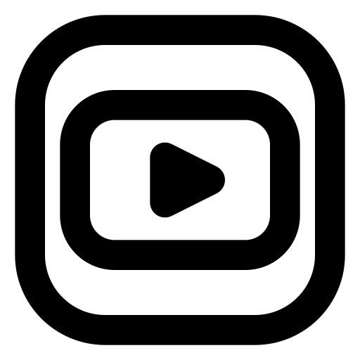Youtube, video, movie, film, multimedia icon