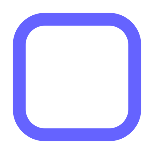 Square, shape icon