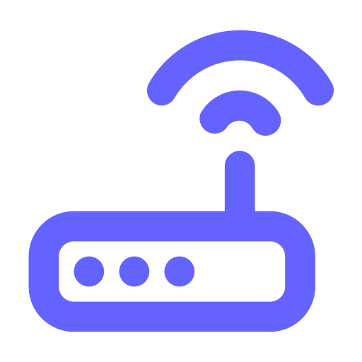 Wifi, router icon