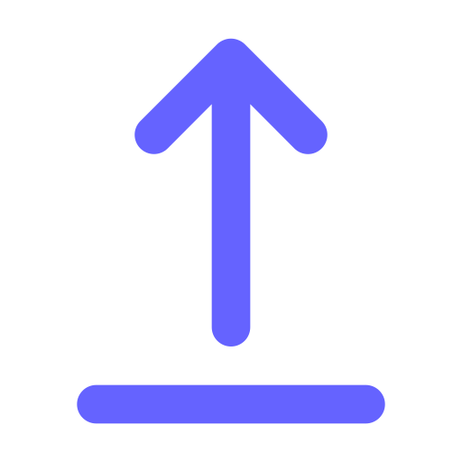 Top, arrow, from icon