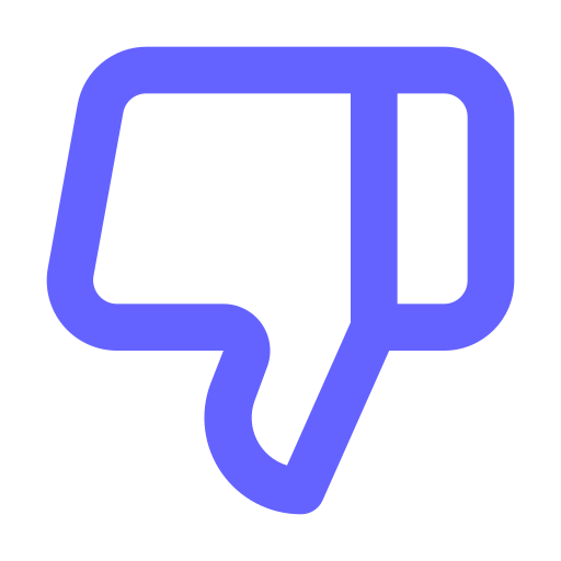 Thumbs, down icon