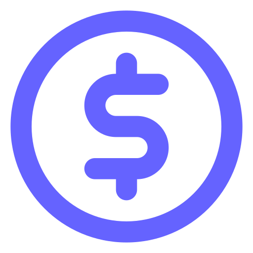 Usd, circle icon