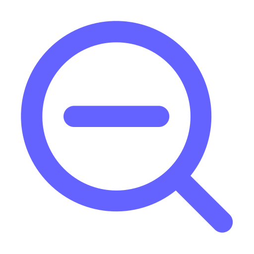 Search, minus icon