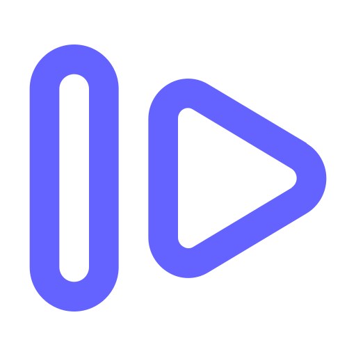 Skip, forward, alt icon