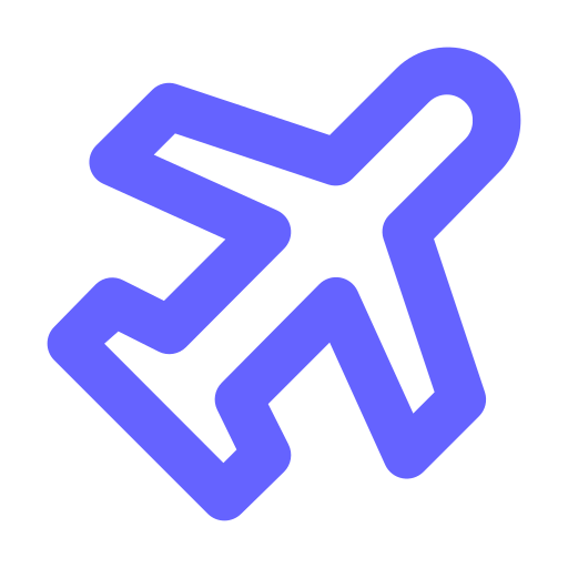 Plane, departure icon