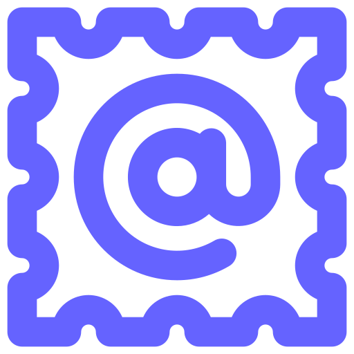 Post, stamp icon