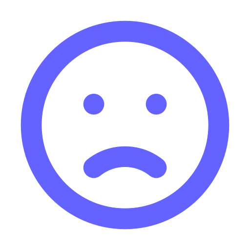 Frown icon