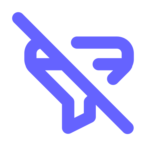 Filter, slash icon