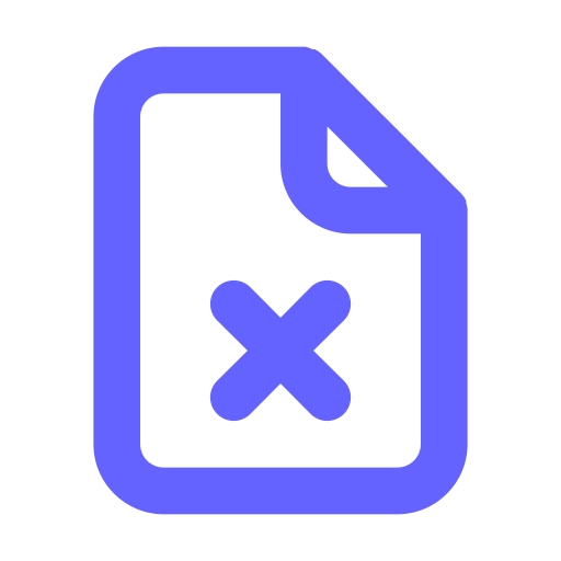File, times icon