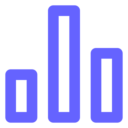 Graph, bar icon