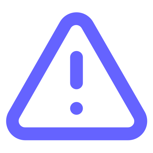 Exclamation, triangle icon