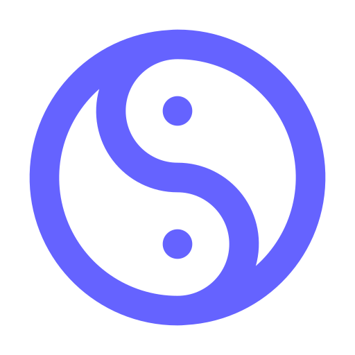 Yin, yang icon