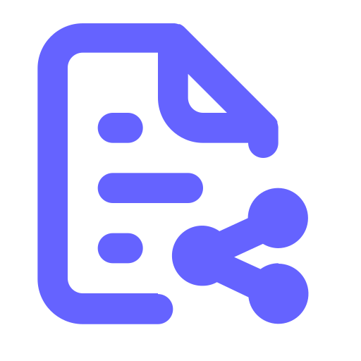 File, share, alt icon