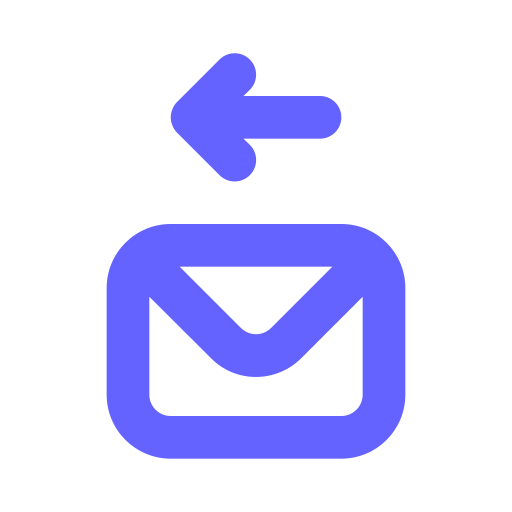 Envelope, receive icon