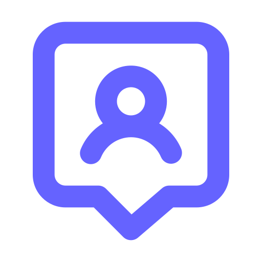 Chat, bubble, user icon