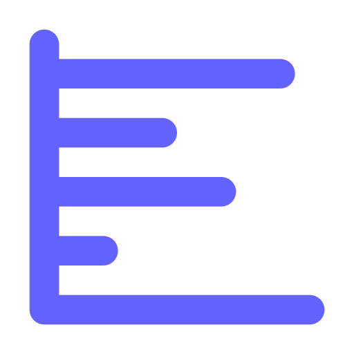 Chart, bar, alt icon