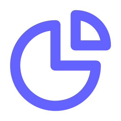 Chart, pie, alt icon