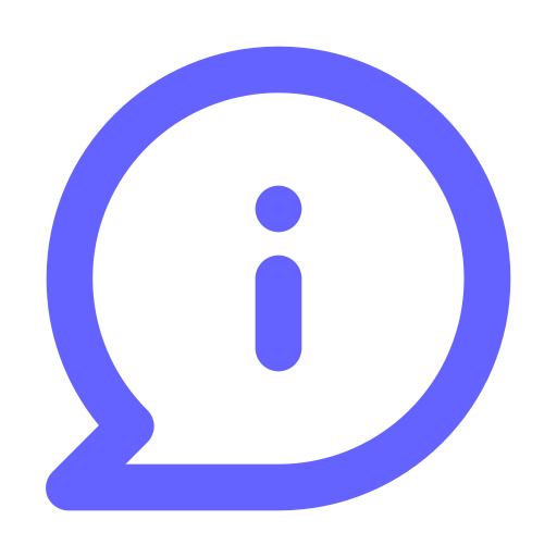 Comment, info icon
