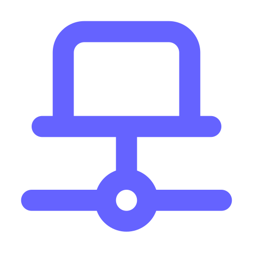 Laptop, connection icon