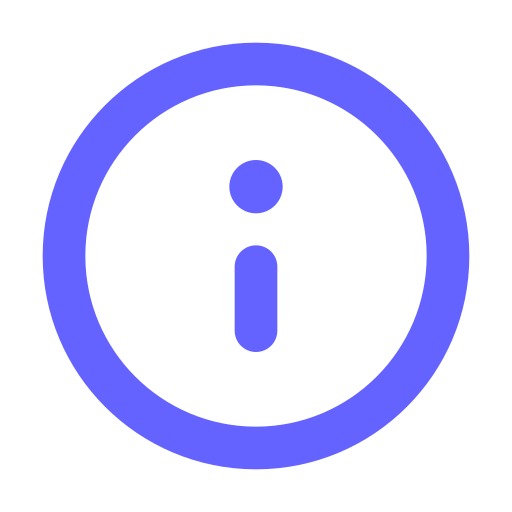 Info, circle icon