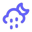 Cloud,Moon,Rain