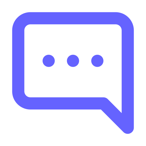 Comment, alt, dots icon
