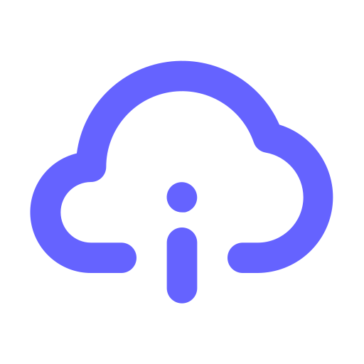Cloud, info icon