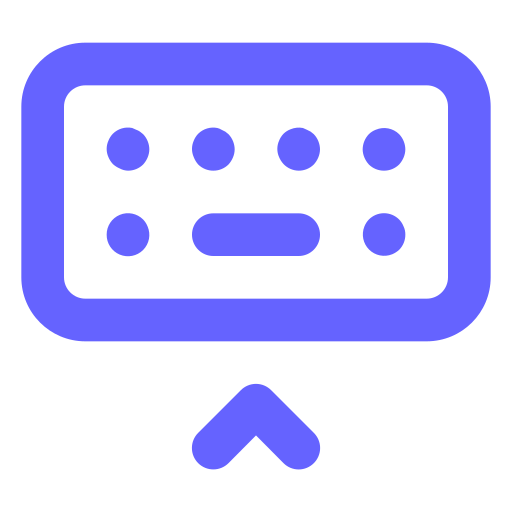 Keyboard, show icon