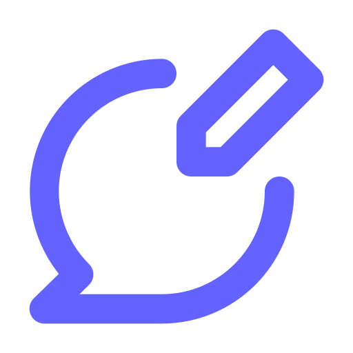 Comment, edit icon