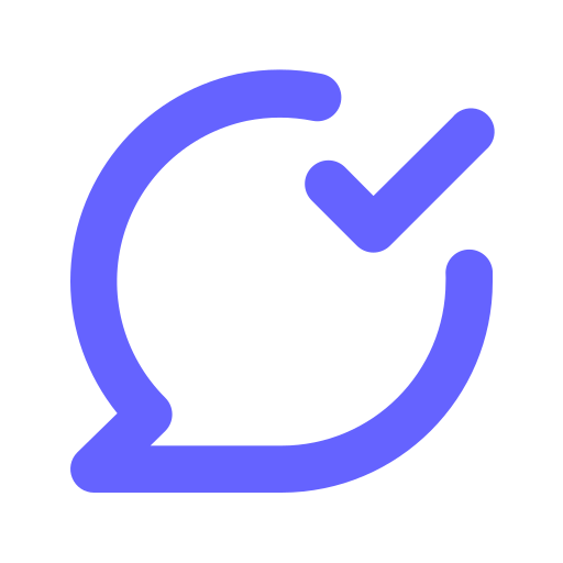 Comment, check icon