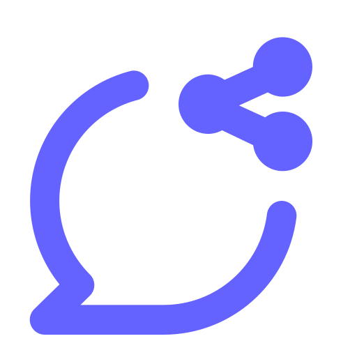 Comment, share icon