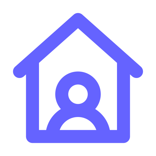 House, user icon