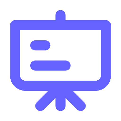 Meeting, board icon