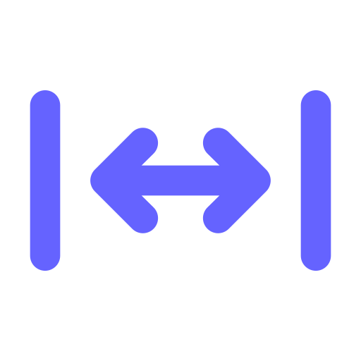 Arrows, shrink, h icon