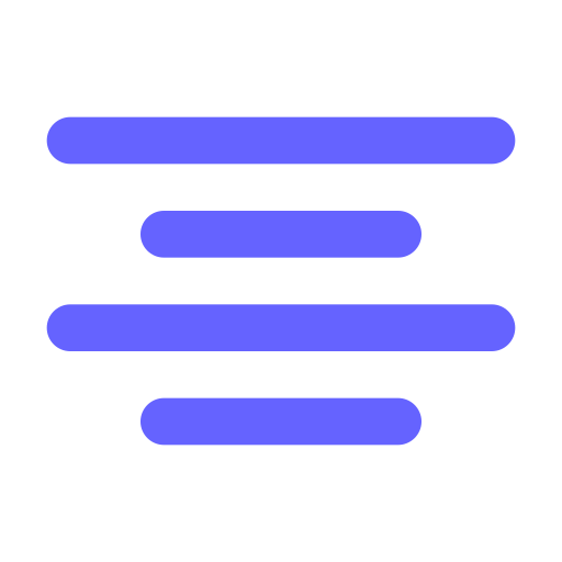 Align, center icon