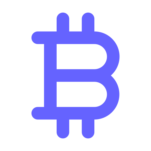 Bitcoin, sign icon