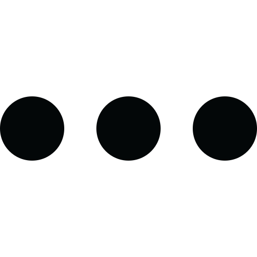 More, dots icon