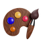 3D Front Color icon 64x64
