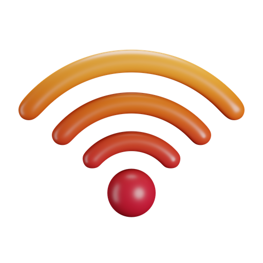 Wifi, front, color icon