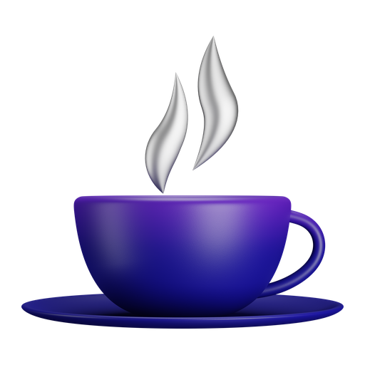 Tea, cup, front, color icon