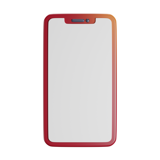 Mobile, front, color icon