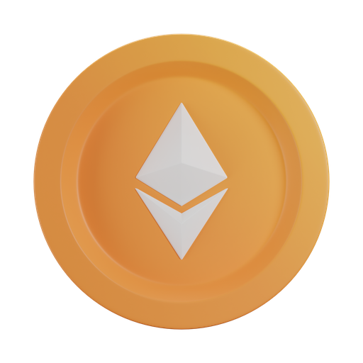 Eth, front, color icon