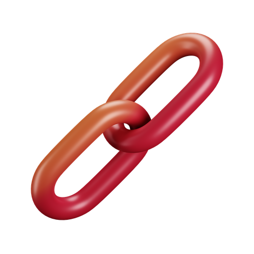 Link, front, color icon