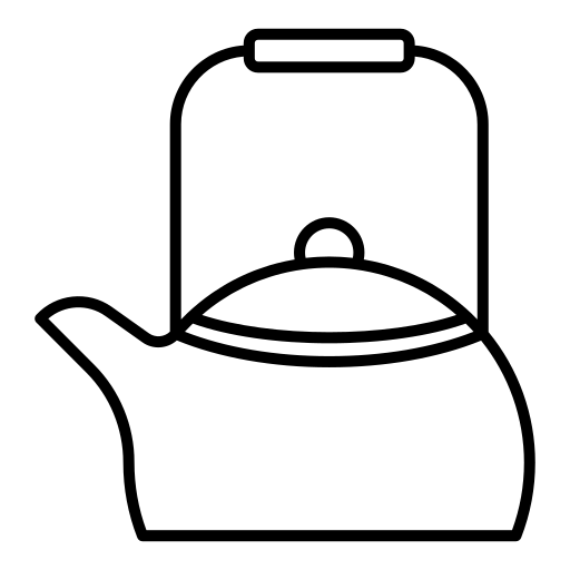 Coffee, shop, kettle, pot, drink icon